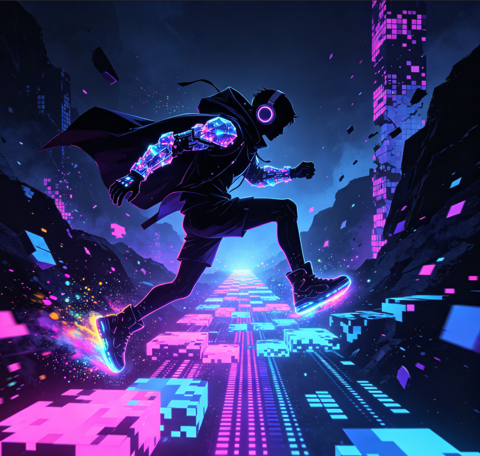 Prismatic Pixel City - Image 2
